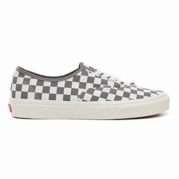 Damske Tenisky Vans Checkerboard Authentic Pewter/Marshmallow VA81RMCNT